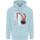 Born Capricorn Birthday Star Sign Childrens Kids Hoodie Light Blue