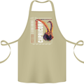 Born Capricorn Birthday Star Sign Cotton Apron 100% Organic Khaki