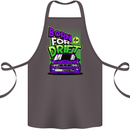 Born for Drift Drifting Car Cotton Apron 100% Organic Dark Grey