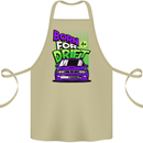 Born for Drift Drifting Car Cotton Apron 100% Organic Khaki
