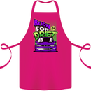 Born for Drift Drifting Car Cotton Apron 100% Organic Pink