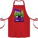 Born for Drift Drifting Car Cotton Apron 100% Organic Red