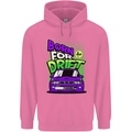 Born for Drift Drifting Car Mens 80% Cotton Hoodie Azelea