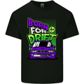 Born for Drift Drifting Car Mens Cotton T-Shirt Tee Top Black