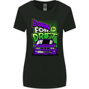 Born for Drift Drifting Car Womens Wider Cut T-Shirt Black