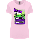 Born for Drift Drifting Car Womens Wider Cut T-Shirt Light Pink