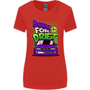 Born for Drift Drifting Car Womens Wider Cut T-Shirt Red
