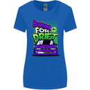 Born for Drift Drifting Car Womens Wider Cut T-Shirt Royal Blue