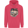 Born to Be a Fishing Legend Fisherman Childrens Kids Hoodie Heliconia