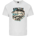 Born to Be a Fishing Legend Fisherman Kids T-Shirt Childrens White