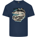 Born to Be a Fishing Legend Fisherman Mens Cotton T-Shirt Tee Top Navy Blue