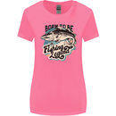 Born to Be a Fishing Legend Fisherman Womens Wider Cut T-Shirt Azalea