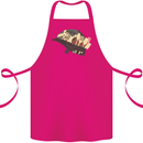 Born to Cook Funny Chef Parody Cooking Cotton Apron 100% Organic Pink
