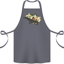Born to Cook Funny Chef Parody Cooking Cotton Apron 100% Organic Steel