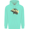 Born to Cook Funny Chef Parody Cooking Mens 80% Cotton Hoodie Peppermint