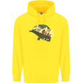 Born to Cook Funny Chef Parody Cooking Mens 80% Cotton Hoodie Yellow