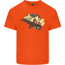 Born to Cook Funny Chef Parody Cooking Mens Cotton T-Shirt Tee Top Orange