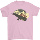 Born to Cook Funny Chef Parody Cooking Mens T-Shirt Cotton Gildan Light Pink