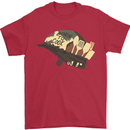 Born to Cook Funny Chef Parody Cooking Mens T-Shirt Cotton Gildan Red