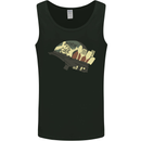 Born to Cook Funny Chef Parody Cooking Mens Vest Tank Top Black