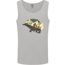 Born to Cook Funny Chef Parody Cooking Mens Vest Tank Top Sports Grey