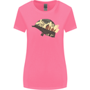 Born to Cook Funny Chef Parody Cooking Womens Wider Cut T-Shirt Azalea