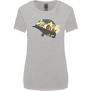 Born to Cook Funny Chef Parody Cooking Womens Wider Cut T-Shirt Sports Grey