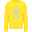 Born to Dive Deep Scuba Diving Diver Kids Sweatshirt Jumper Yellow