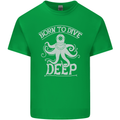 Born to Dive Deep Scuba Diving Diver Kids T-Shirt Childrens Irish Green