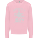 Born to Dive Deep Scuba Diving Diver Mens Sweatshirt Jumper Light Pink