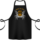 Born to Dive Octopus Scuba Diving Diver Cotton Apron 100% Organic Black