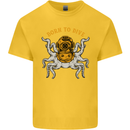 Born to Dive Octopus Scuba Diving Diver Kids T-Shirt Childrens Yellow