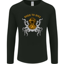 Born to Dive Octopus Scuba Diving Diver Mens Long Sleeve T-Shirt Black