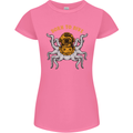 Born to Dive Octopus Scuba Diving Diver Womens Petite Cut T-Shirt Azalea