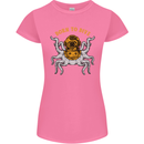 Born to Dive Octopus Scuba Diving Diver Womens Petite Cut T-Shirt Azalea