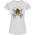 Born to Dive Octopus Scuba Diving Diver Womens Petite Cut T-Shirt White
