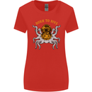 Born to Dive Octopus Scuba Diving Diver Womens Wider Cut T-Shirt Red