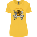 Born to Dive Octopus Scuba Diving Diver Womens Wider Cut T-Shirt Yellow