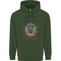 Born to Dive Scuba Diving Diver Childrens Kids Hoodie Forest Green