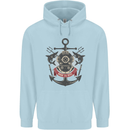 Born to Dive Scuba Diving Diver Childrens Kids Hoodie Light Blue