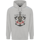 Born to Dive Scuba Diving Diver Childrens Kids Hoodie Sports Grey