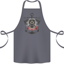 Born to Dive Scuba Diving Diver Cotton Apron 100% Organic Steel