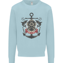 Born to Dive Scuba Diving Diver Kids Sweatshirt Jumper Light Blue
