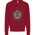 Born to Dive Scuba Diving Diver Kids Sweatshirt Jumper Red