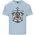 Born to Dive Scuba Diving Diver Kids T-Shirt Childrens Light Blue