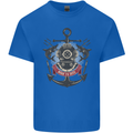 Born to Dive Scuba Diving Diver Kids T-Shirt Childrens Royal Blue