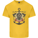 Born to Dive Scuba Diving Diver Kids T-Shirt Childrens Yellow