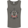 Born to Dive Scuba Diving Diver Mens Vest Tank Top Charcoal