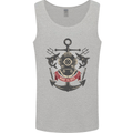Born to Dive Scuba Diving Diver Mens Vest Tank Top Sports Grey