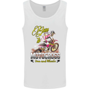 Born to Motocross Dirt Bike Mens Vest Tank Top White
